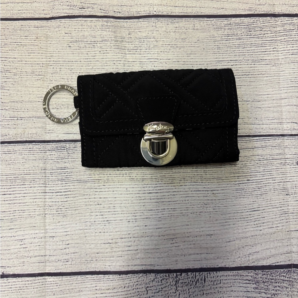 Vera Bradley Black Quilted Wallet